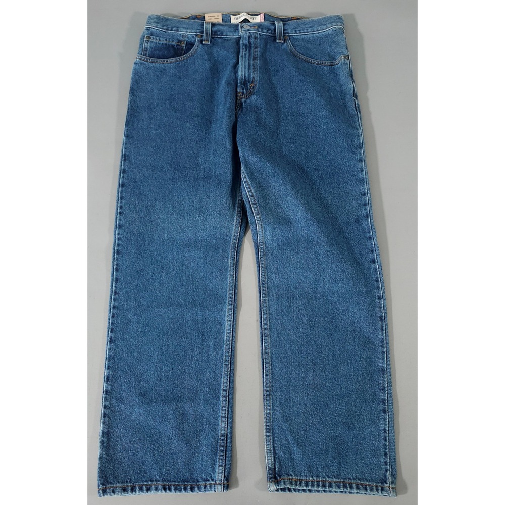 Levi's 505 Jeans Mens‎ 38x29 Blue Regular Fit Straight Leg Denim NWT